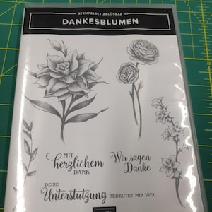 Stempelset Dankesblumen