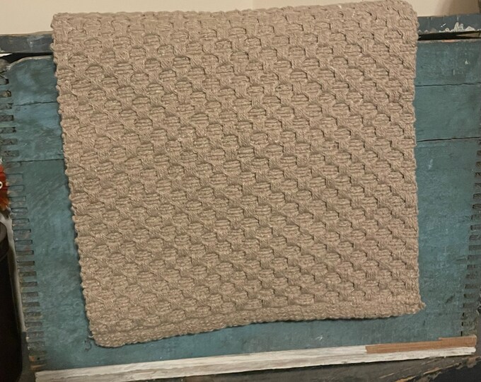 Antique Coverletprimitive Handloomed Woolnavy and Etsy