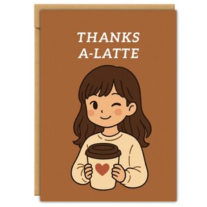 Cute Coffee Pun - Appreciation Card by FBC | Funny Birthday Card, Cute Gratitude Card, Thank You Card, Coffee Lovers, Unique Gift
