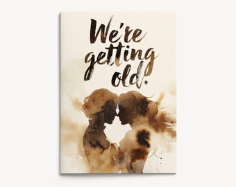 Romantic Birthday Card - Watercolour Gift | 5x7" HP Indigo 7K Print