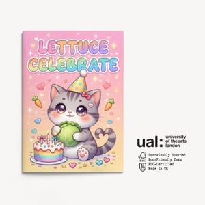 UAL Cat Birthday Card | Adorable Gift for Him or Her • FBC