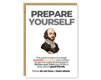 Most Romantic Card • FBC Hilarious Anniversary / Valentines Card