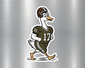 Fußball Ente Magnet, Sportfan Geschenk, süßes Tier Kühlschrank Dekor, einzigartiges Küchenzubehör, Geschenk für Sportler, Fußball Liebhaber Geschenk