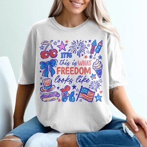Patriotic T-Shirt, Freedom USA T Shirt, 4th July T-Shirt, Patriotic Independence T Shirt, Holiday T Shirt, Celebration Shirt