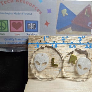 Silver Slider Alien X-Ray Positioning Markers