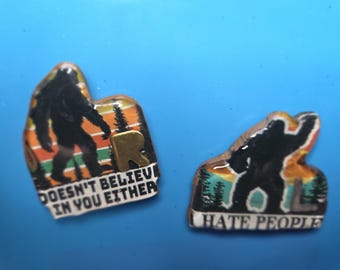 Bigfoot X-ray Markers: Funny Technologist Gift