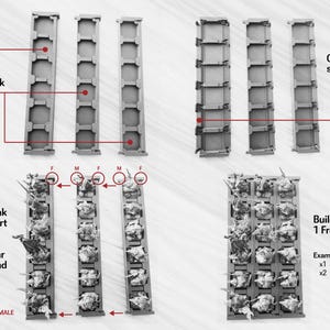 Modular Movement Tray | 30x30mm | Warhammer | The Old World image 2