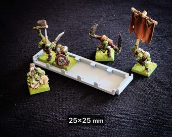 Modular Movement Tray | 25x25mm | Warhammer | The Old World