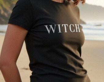 Empowerment Witch Tee - Reclaim Your Power Feminist Shirt | Witchy Femme Style | Anti-patriarchy Statement Top | Spooky Cute Halloween Top