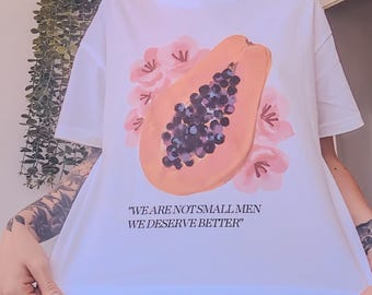 Reproductive Botanical Feminist Graphic Tee – Women empowerment soft organic cotton, Gender Gap Protest Shirt, Justice Awareness top - Gift