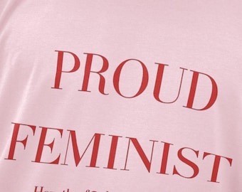 Unisex Feminist T-Shirt – Proud Feminist, Why the F Are You Not? – Bold Equality Slogan Tee – Gender-Inclusive Statement Top