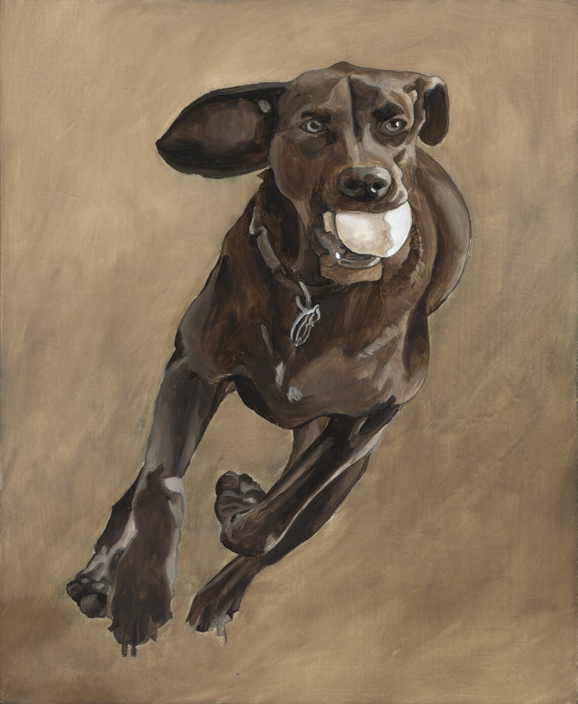 Custom Pet Portrait Painting Commission Dog Painting Gift Etsy