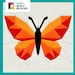 Butterfly Quilt Block FPP Pattern: Modern Spring Sewing (20x20