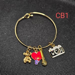 BTS Inspired Charm Bracelets