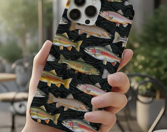 MagSafe Trout Fishing Phone Case: Impact-Resistant Phone Cover