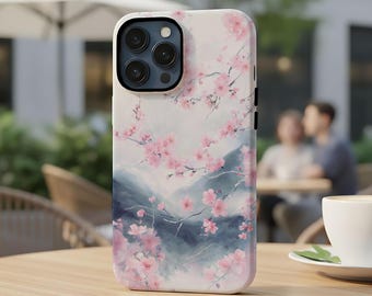 Floral Cherry Blossom Impact Resistant Phone Case