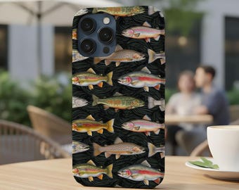 Trout Fishing iPhone Case: Magnetic Impact-Resistant Phone Cover