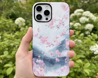 Floral Cherry Blossom Impact Resistant Phone Case
