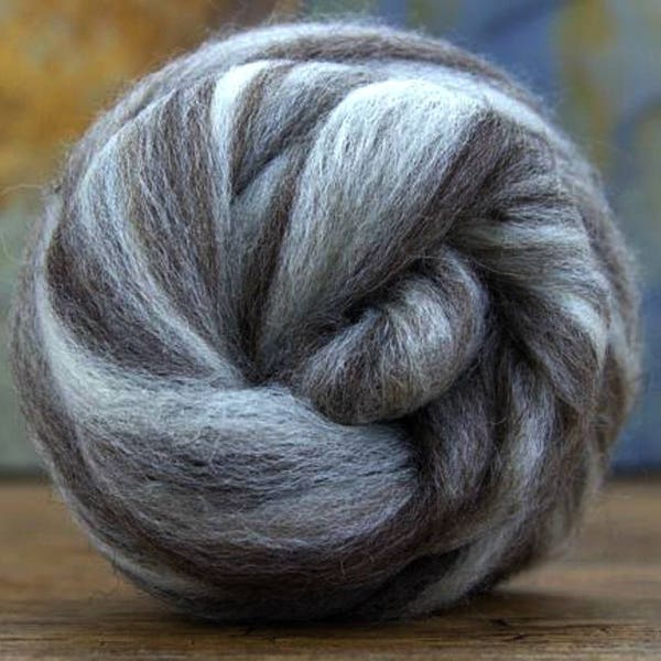 Undyed BFL Humbug Combed Top   4Oz.