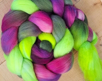 Hand Dyed South American  Top 4 Oz. "Mosaic"