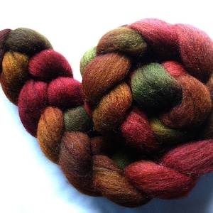 BFL Combed Top 4Oz.  "Autumn in New Hampshire"