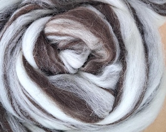 Corriedale Humbug Combed Top 4 Oz.