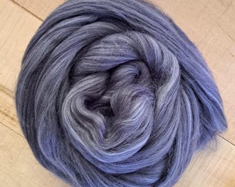 Merino/Shetland/Nylon Undyed Combed Top 4 Oz.