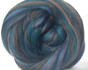 Blue Face Leicester Combed Top 4 Oz "Loch Lomond"