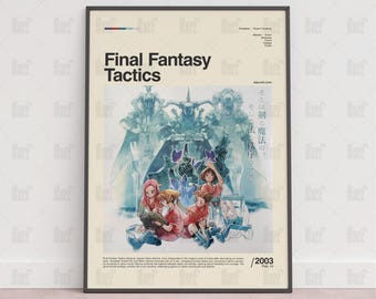 FINAL FANTASY TACTICS ポスター Amazon.com: PrimePoster - Final Fantasy Tactics Poster