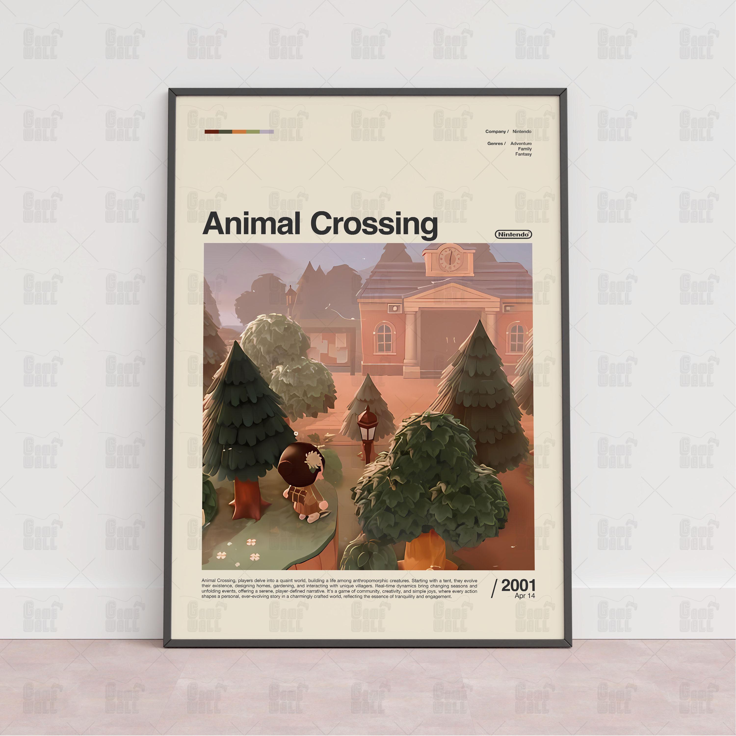 Discover Animal Crossing Poster, Gaming Room Poster, Game Gift, Video Games Poster