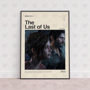 The Last of Us Poster, Gaming Room Poster, Gaming Wall Poster, Gaming Print Poster, Game Gift, Video Games Poster, Gaming Wall Art