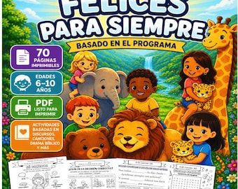 Felices Para Siempre Actieve activiteiten voor het seizoen 2026 Asamblea | JW kids Spaans Español| Eeuwig geluk