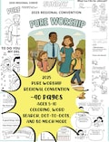 PURE WORSHIP JW kids printable Regional Convention Activity Coloring Book pdf