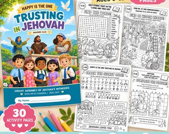 Happy Is the One Trusting in Jehovah | 2026-2027 JW Circuit Assembly With Circuit Overseer | Ages 6-10 PDF