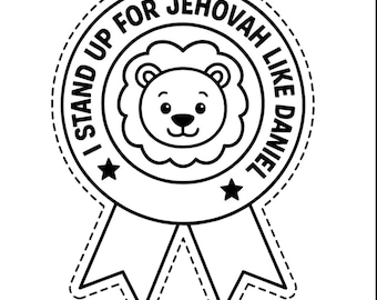 JW KIDS Daniel Family worship and activity coloring book