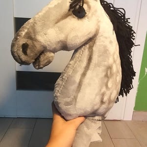 Gray hobby horse