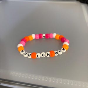 Lesbian Pride Bracelet