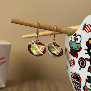 Ramen Bowl-oorbellen