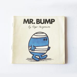 Mr. Bump - Vintage Mr Men Book - 1970s Publication