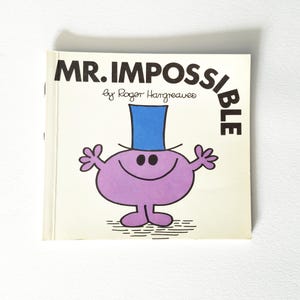 Mr Impossible - Vintage Mr Men Book - 1990s Publication
