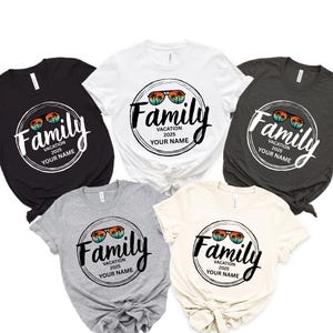 Custom Family Vacation Shirt, Matching Group Beach Trip
