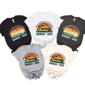 Personalized Family Vacation 2025 Shirt, Matching Group Trip