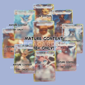 Carte Art complet personnalisée Anthro NSFW à fourrure Waifu