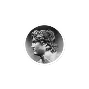 Sticker, &quot;Alexander the Great&quot; study, Vanessa Melloni