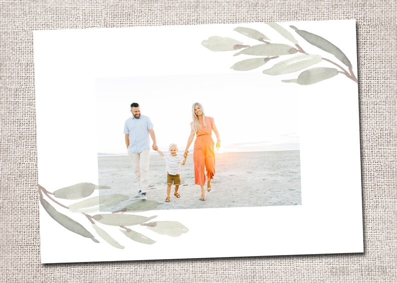 Back Of Christmas Card 