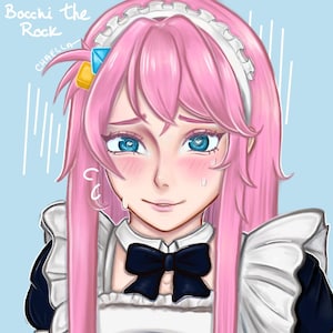 Bocchi The Rock Art Print