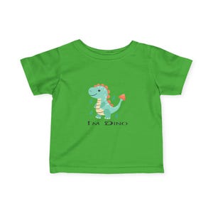 Playful Dino Infant Tee - Cute Baby T-Shirt, Dinosaur Baby Shirt, Kids Gift, Toddler Clothing, Baby Shower Gift