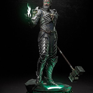 Ketheric Torm Statue | Baldur’s Gate 3 Collectible | RPG Tabletop & Halloween Gift Idea | Dark Fantasy Resin Statue | Gamer Desk Decor
