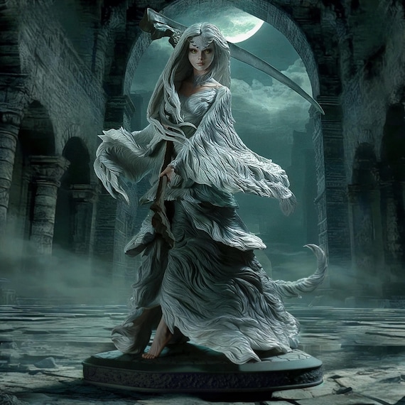 Crossbreed Priscilla Statue | Dark Souls Collectible | Female