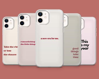 New Era Phone Case Inspiring Optimistic Quote Cover for iPhone 17, 16 Pro, 15, 14, 13, Samsung S26, S25, S24, S23, S22, A17, Pixel 10A, 9A